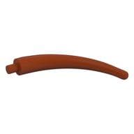 Animal Body Part / Plant, Tail / Claw / Horn / Branch / Tentacle, End Section em Laranja escuro