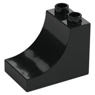 Duplo Brick 2 x 3 x 2 with Curve