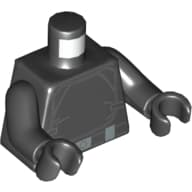 Torso, Imperial Gunner Combat Suit Print, Black Arms and Hands