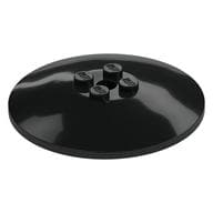 Dish 6 x 6 Inverted (Radar) with Solid Studs