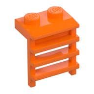 Plate Special 1 x 2 with Ladder em Laranja