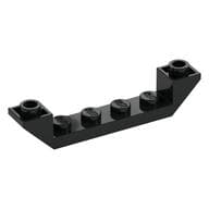 Brick Sloped Inverted 45° 6 x 1 Double with 1 x 4 Recessed