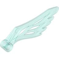 Creature Body Part, Wing with Pin Hole em Azul claro translúcido