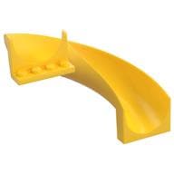 Slide Curved 180° em Amarelo