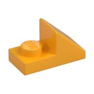 Brick Sloped 45° 2 x 1 with 2/3 Cutout [New Version] em Laranja vivo claro