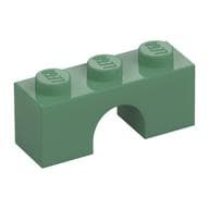 Brick Arch 1 x 3 em Verde areia