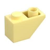 Brick Sloped Inverted 45° 2 x 1 em Amarelo vivo claro
