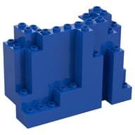 Rock Panel Rectangular 4 x 10 x 6 em Azul
