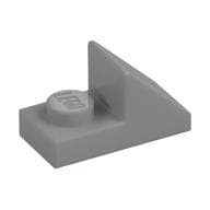 Brick Sloped 45° 2 x 1 with 2/3 Cutout [New Version] em Cinza azulado claro