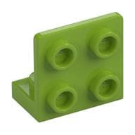 Bracket 1 x 2 - 2 x 2 Inverted em Verde-limão
