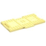 Plate Special 9 x 16 x 2/3 with 1 x 4 Recessed em Amarelo vivo claro