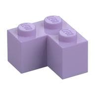 Brick 2 x 2 Corner em Lavanda