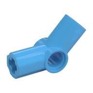 Technic Axle and Pin Connector Angled #4 - 135° em Azul médio