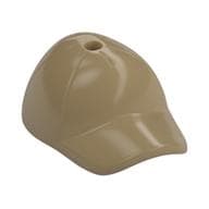 Hat / Cap Short Curved Bill with Seams and Hole on Top