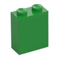Brick 1 x 2 x 2 with Inside Stud Holder em Verde vivo