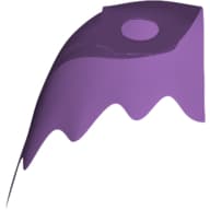 Neckwear Cape, Scalloped 5 Points [Traditional Starched Fabric]