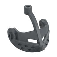Headwear Accessory Visor Grille with Top Pin Hole (Castle)