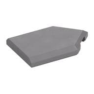 Tile Special 2 x 3 Pentagonal em Prata fosco