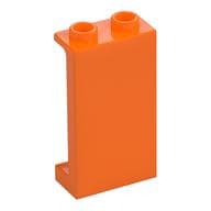 Panel 1 x 2 x 3 [Side Supports / Hollow Studs] em Laranja
