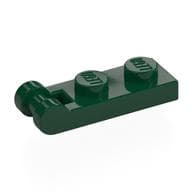 Plate Special 1 x 2 with Handle on End [Closed Ends] em Verde escuro