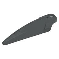 Large Figure Limb Cover / Claw / Spike Large with Axle em Cinza azulado escuro