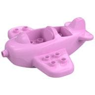 Duplo Airplane 12 x 10 x 4 em Rosa vivo