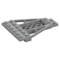 Wedge Plate 8 x 6 x 2/3 with Grille em Cinza azulado claro