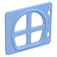 Duplo Door / Window em Azul vivo claro