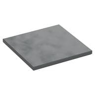 Tile 6 x 6 with Bottom Tubes em Cinza azulado escuro