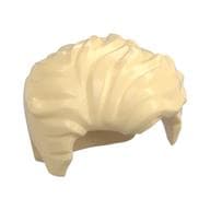 Hair Swept Left Tousled [Plain] em Bege