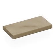 Tile 2 x 4 with Groove em Bege escuro