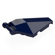 Windscreen 6 x 4 x 1 Hexagonal with Handle em Azul escuro