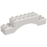 Duplo Brick 2 x 10 x 2 Arch em Branco