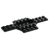 Vehicle Base 6 x 12 x 3/4 with 4 x 2 Recessed Center with Smooth Underside