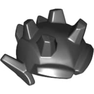 Head Top Gargoyle Six Straight Horns and Ears