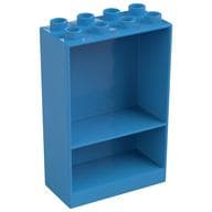 Duplo Cabinet 2 x 4 x 5 em Celeste escuro