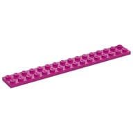 Plate 2 x 16 em Magenta
