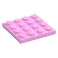 Plate 4 x 4 em Rosa vivo