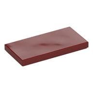 Tile 2 x 4 with Groove em Vermelho escuro