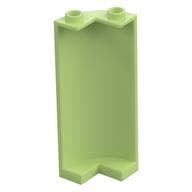 Cylinder Quarter 2 x 2 x 5 (Wall) em Verde amarelado