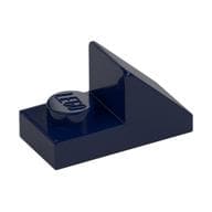 Brick Sloped 45° 2 x 1 with 2/3 Cutout [New Version] em Azul escuro