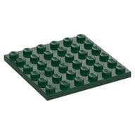 Plate 6 x 6 em Verde escuro