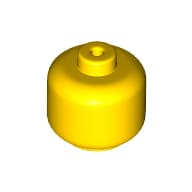 Minifig Head Baby / Toddler with Neck [Plain]