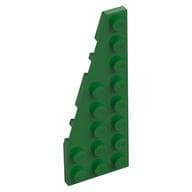 Wedge Plate 8 x 3, 22° Left em Verde