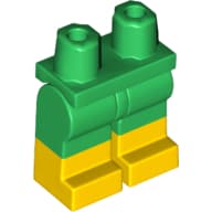 Hips with Green Legs and Yellow Boots Pattern