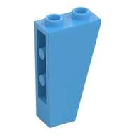 Brick Sloped Inverted 75° 2 x 1 x 3 em Azul médio