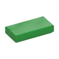 Tile 1 x 2 with Groove em Verde vivo