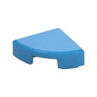 Tile Round 1 x 1 Quarter em Celeste escuro