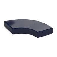 Tile 2 x 2 Curved, Macaroni em Azul escuro