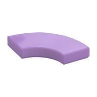 Tile 2 x 2 Curved, Macaroni em Lavanda médio